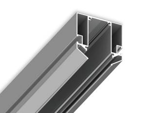 Корпус для накладного шинопровода в натяжной потолок Ambrella light Track System GL1014