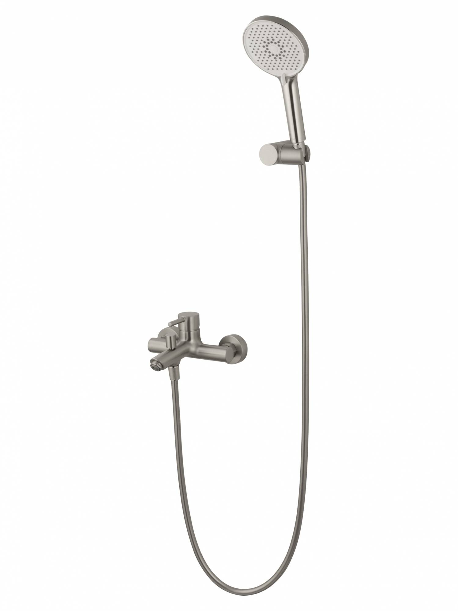 Смеситель для ванны с душем Wonzon & Woghand Solo WW-639032-1-BN брашированный никель