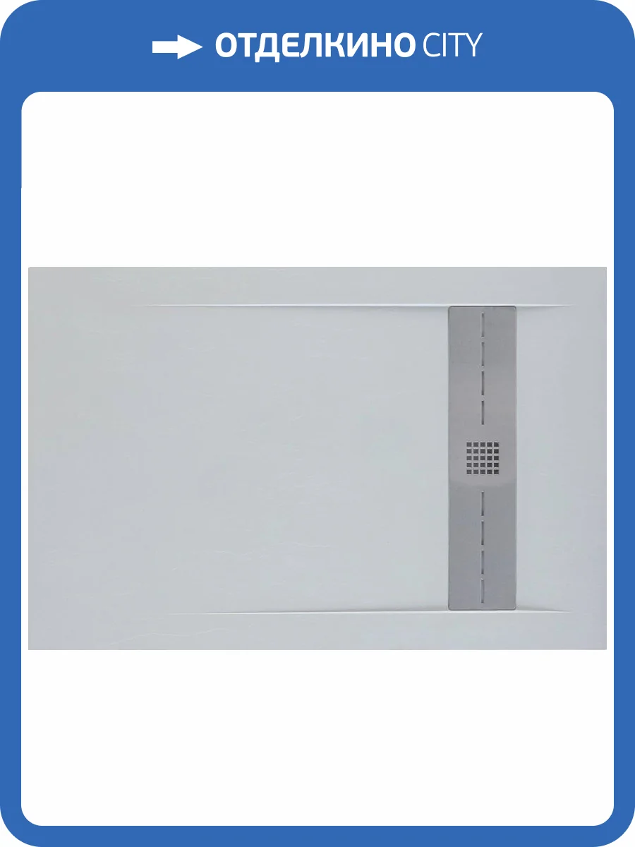 Поддон для душа Aquanet Delight NEW 012G 160x90 серый камень, с сифоном фото 10