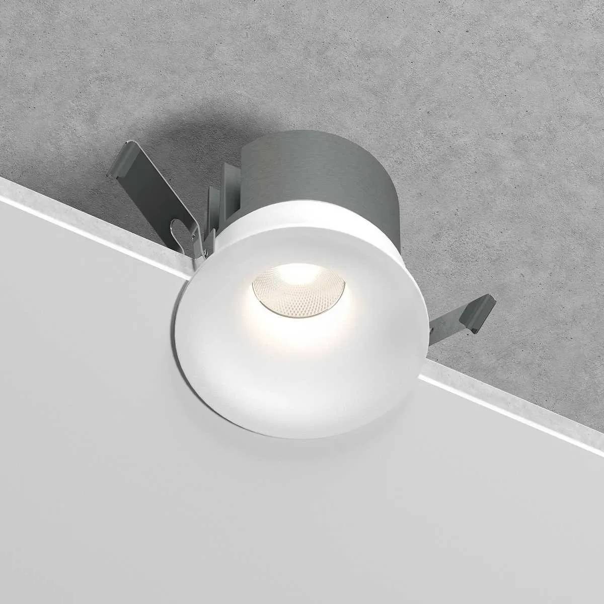 Встраиваемый точечный светодиодный светильник Elektrostandard Bliss 25070/LED 15W 4000K белый