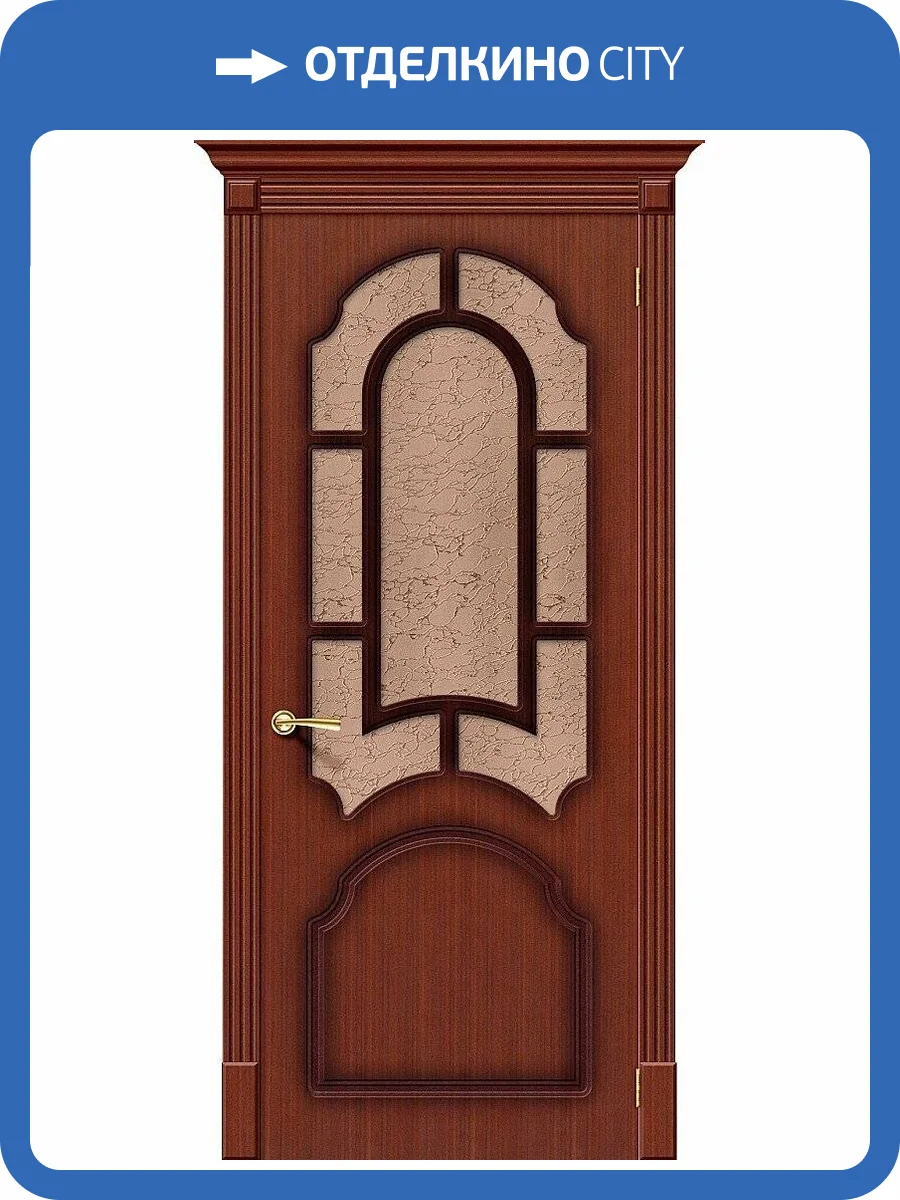 Межкомнатная дверь Bravo 003-0235 Соната Ф-15 Макоре 2000x600 фото 2