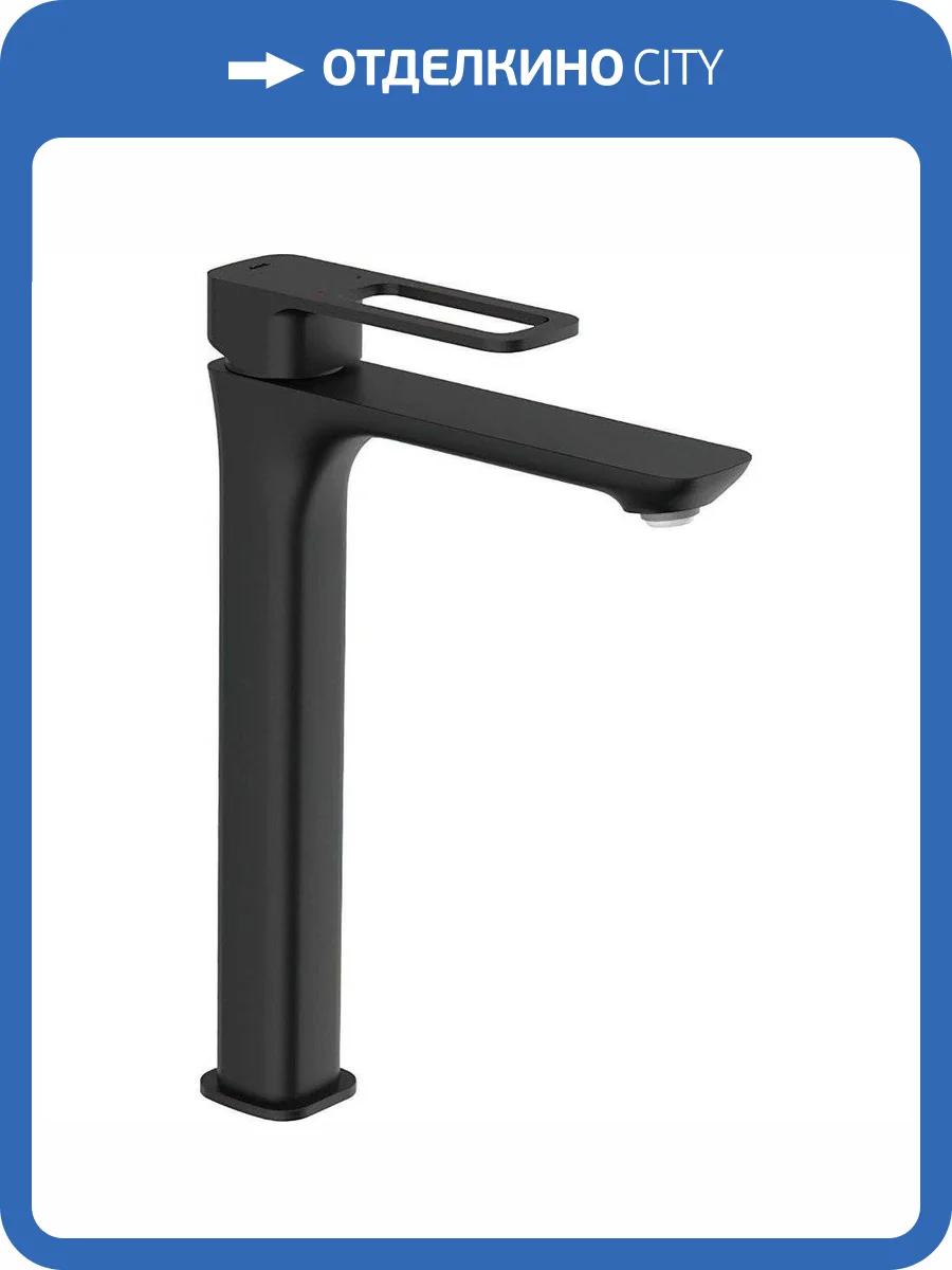 Смеситель для раковины Iddis Slide SLIBL01i01 черный фото 7