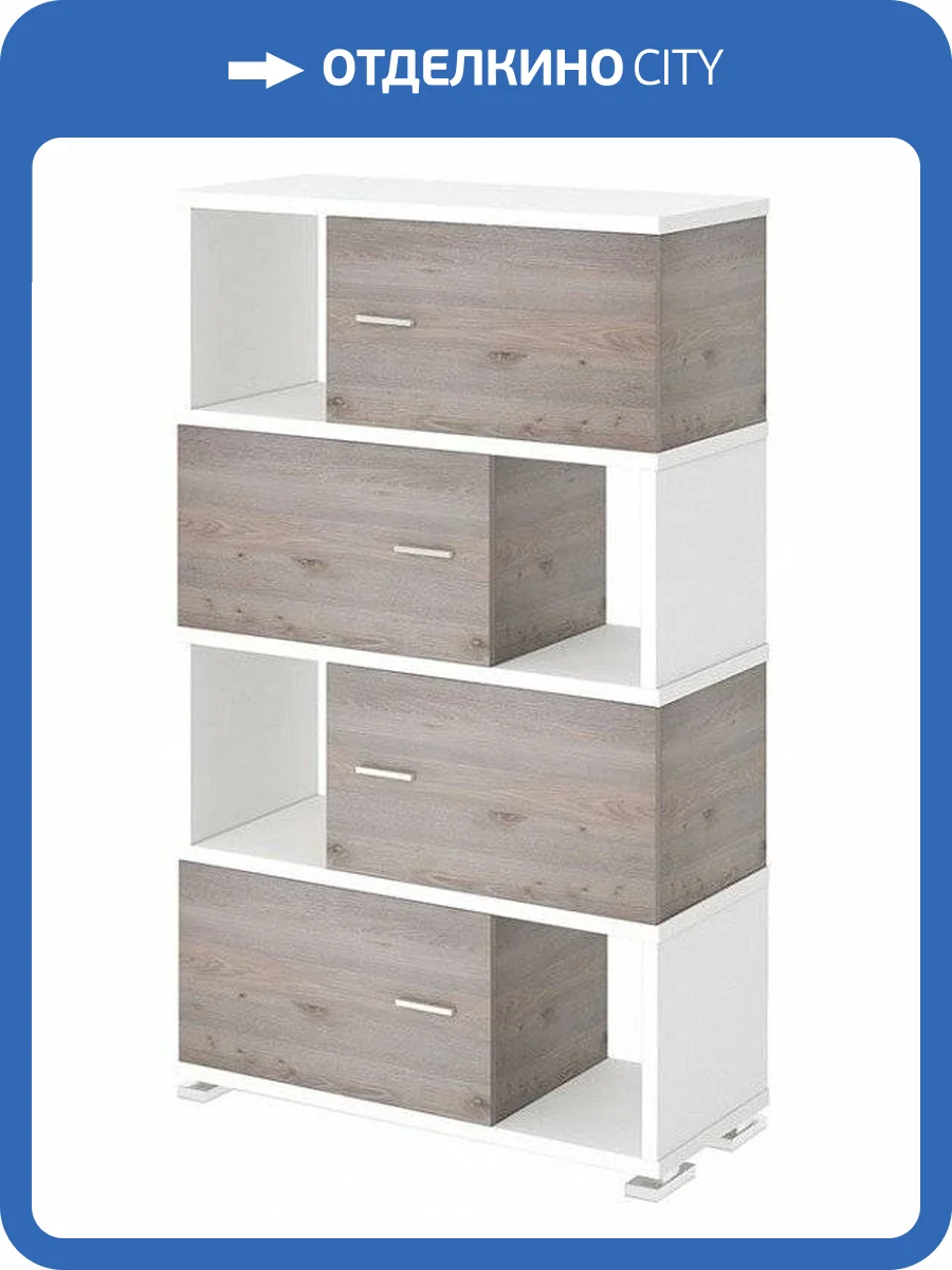 Тумба комбинированная Merdes Домино MER_SB-30-4-BEN фото 2