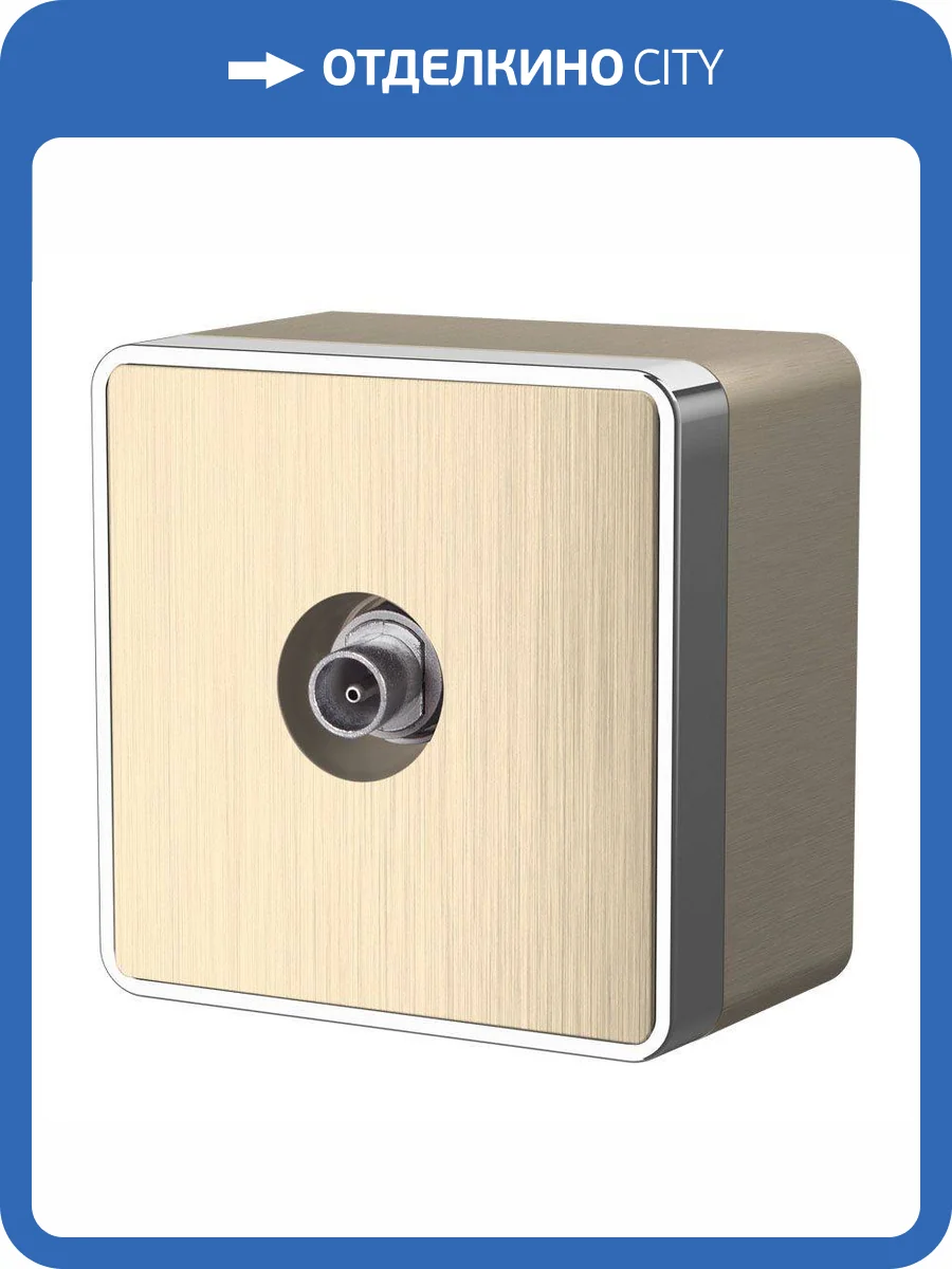 ТВ-розетка оконечная Werkel Gallant W5083010 фото 3