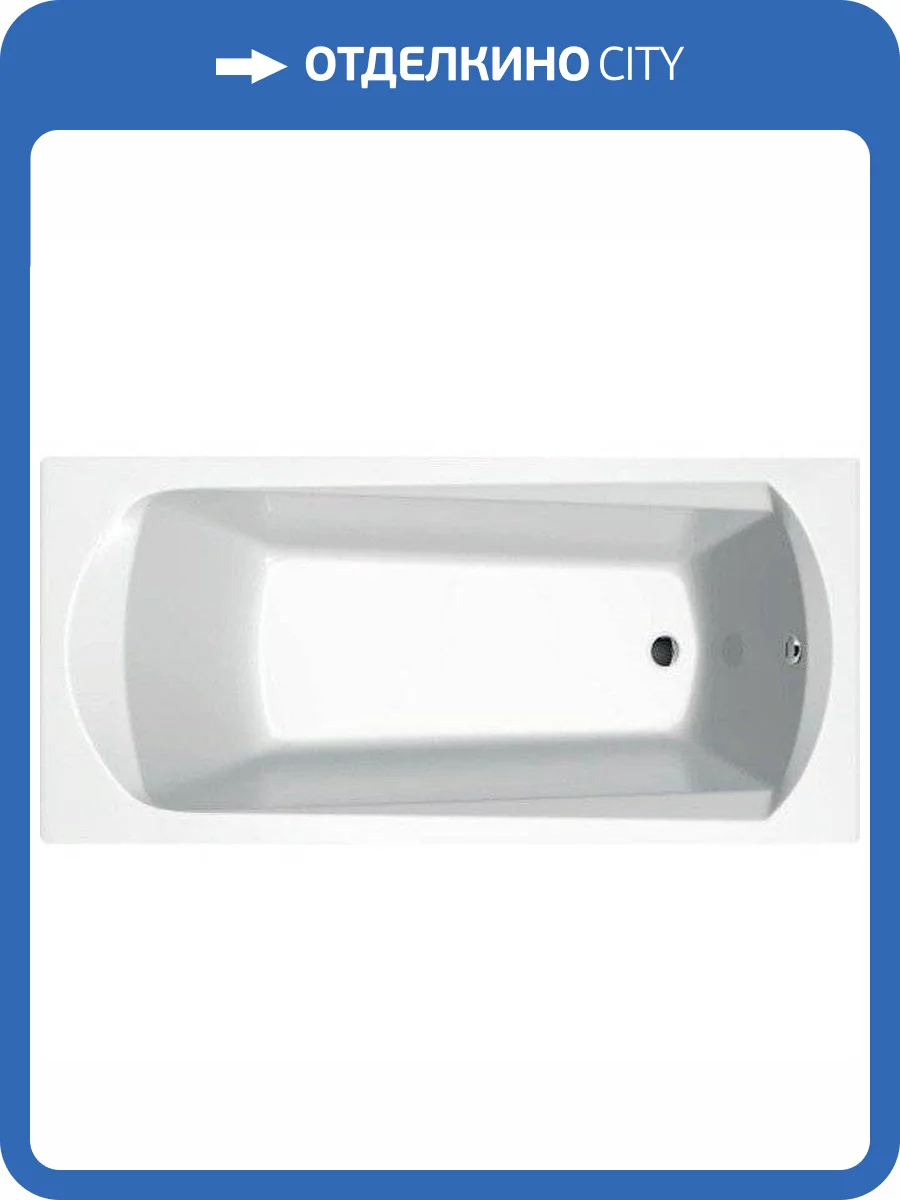 Акриловая ванна Ravak Domino 150x70 с ножками фото 5
