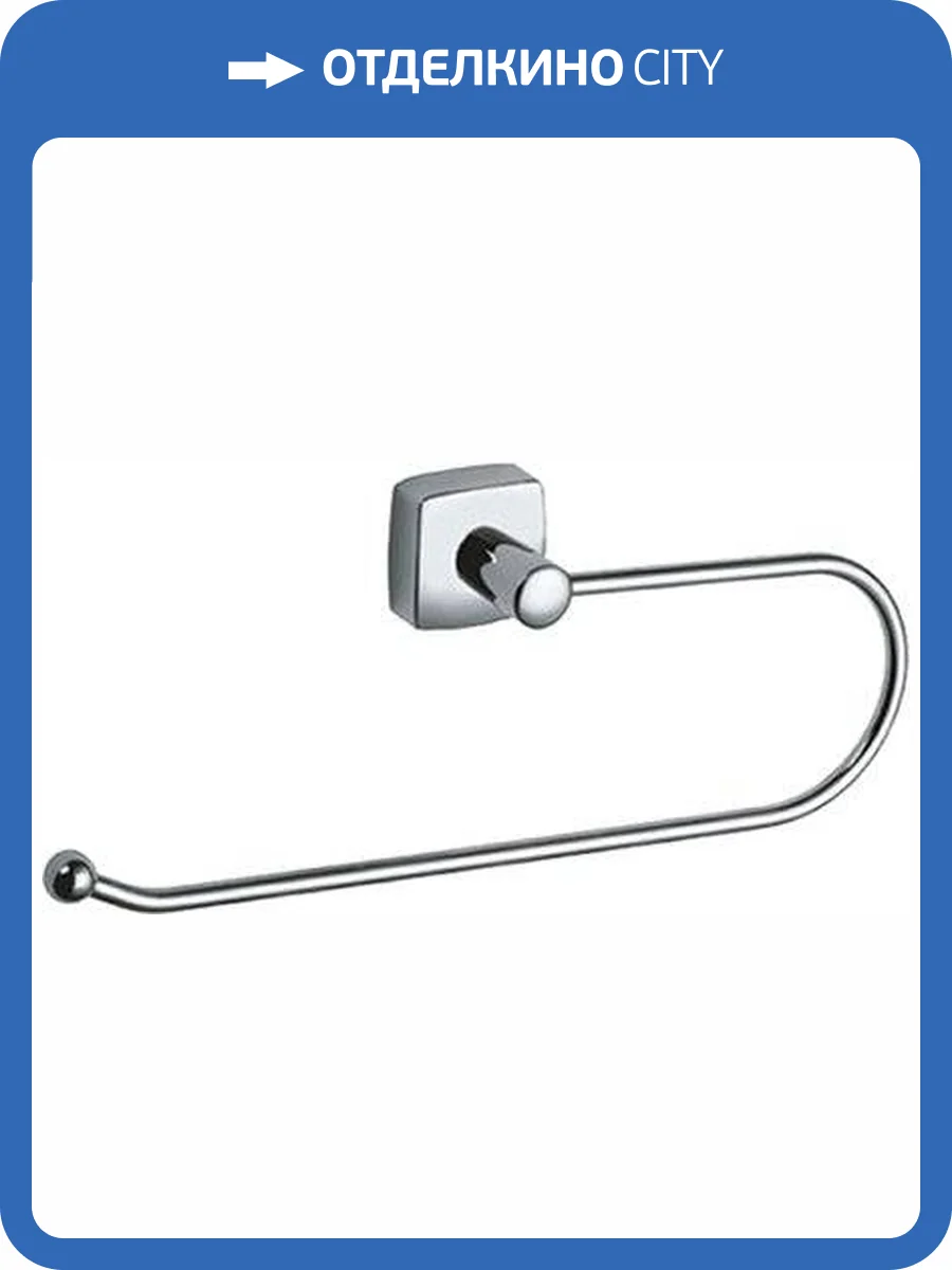 Полотенцедержатель Fixsen Kvadro FX-61311A полукольцо фото 2