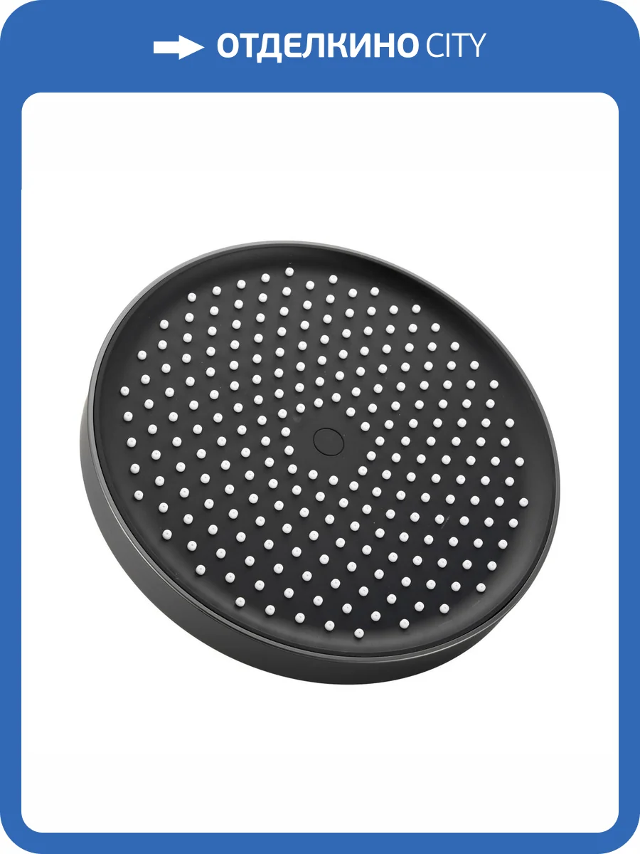 Верхний душ Belz BD01-3 оружейная сталь фото 3