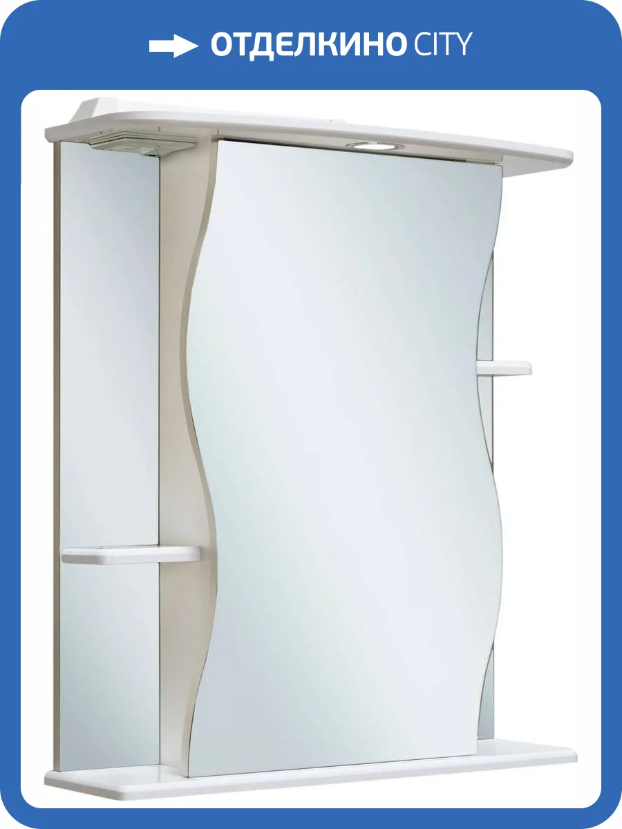 Зеркало-шкаф Runo Лилия 60 фото 4