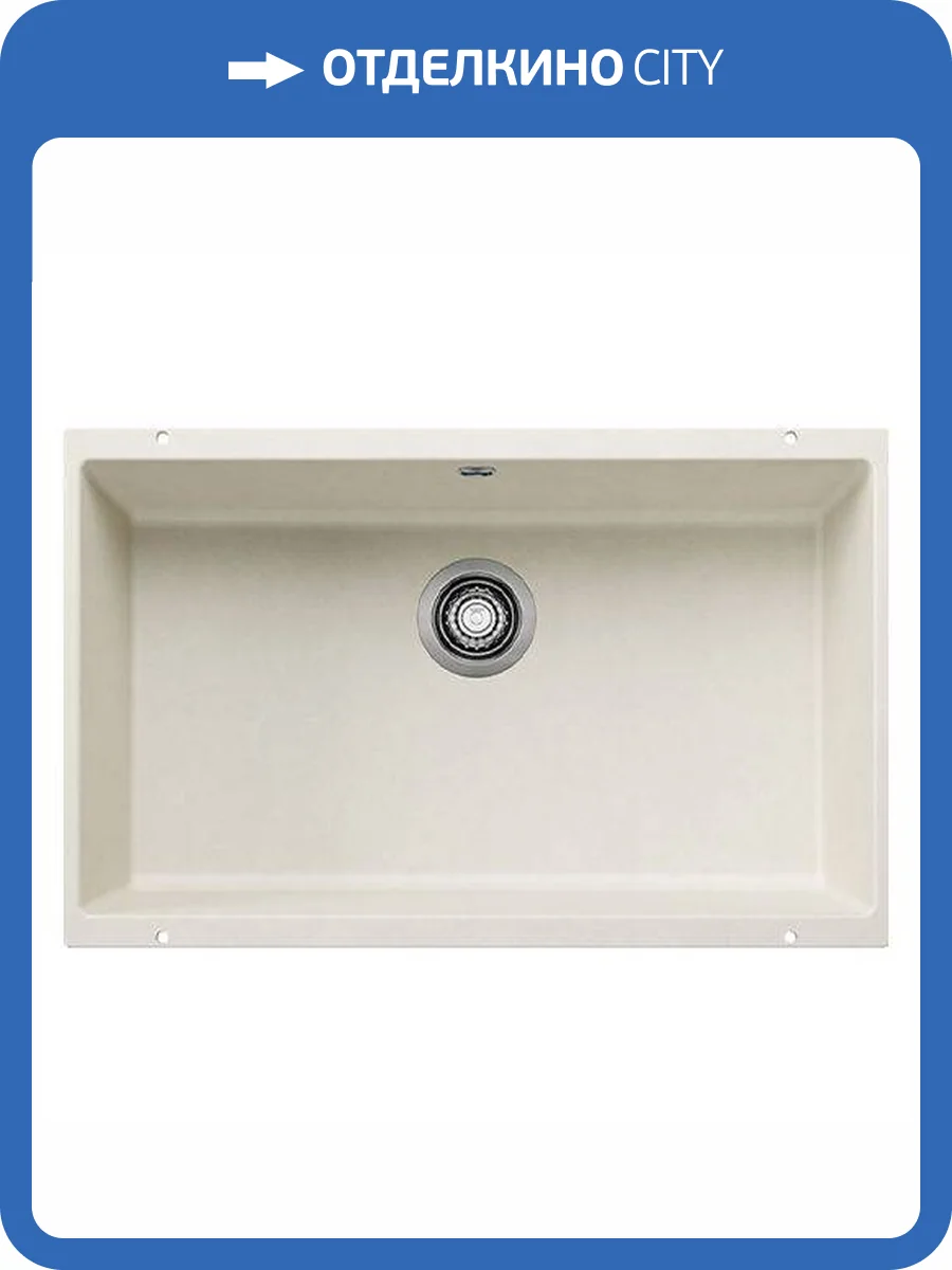 Мойка кухонная Blanco Rotan 700-U 527147 мягкий белый фото 3