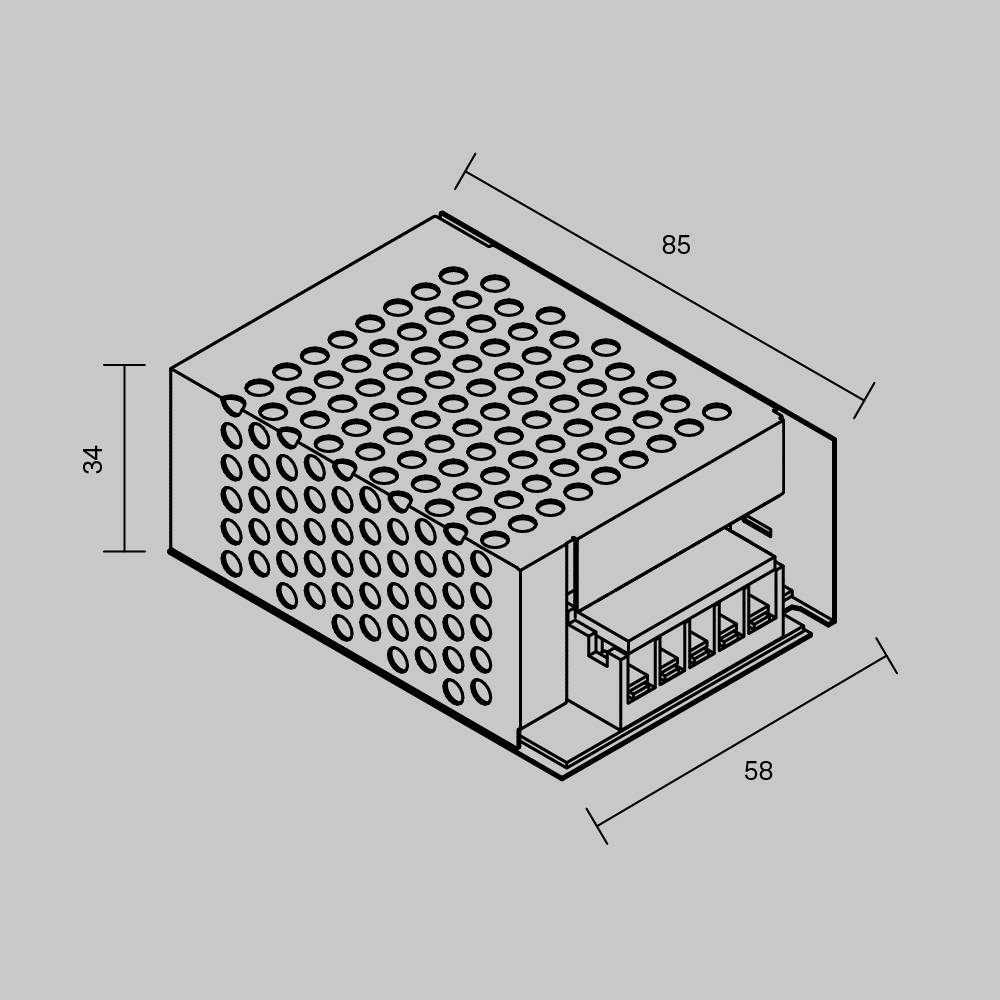 Блок питания Led Strip 811005 фото 4