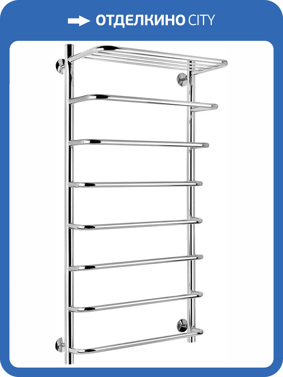 Полотенцесушитель электрический Secado Мерида 2 СП 100х50, хром L фото 4