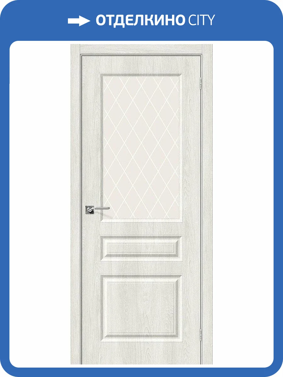 Межкомнатная дверь Bravo 146-0195 Скинни-15 Casablanca 200x60 фото 2