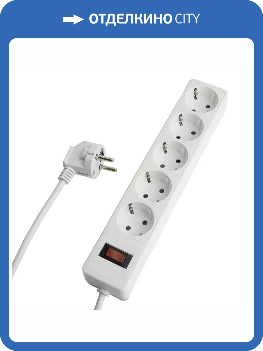 Сетевой фильтр 5-местный Stekker HM20-51-03 50093 фото 9