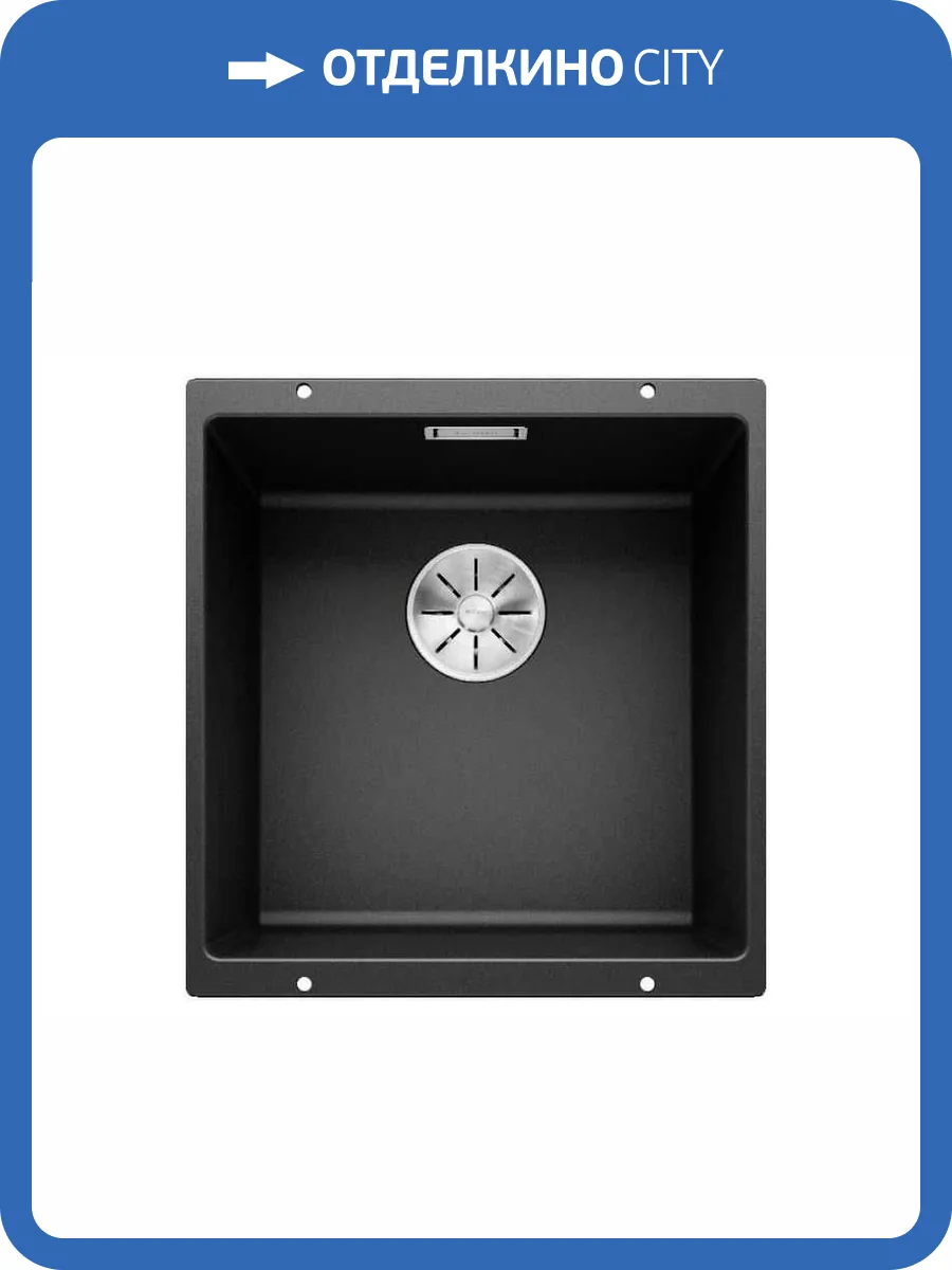 Мойка кухонная Blanco Subline 400-U 525990 черный фото 8