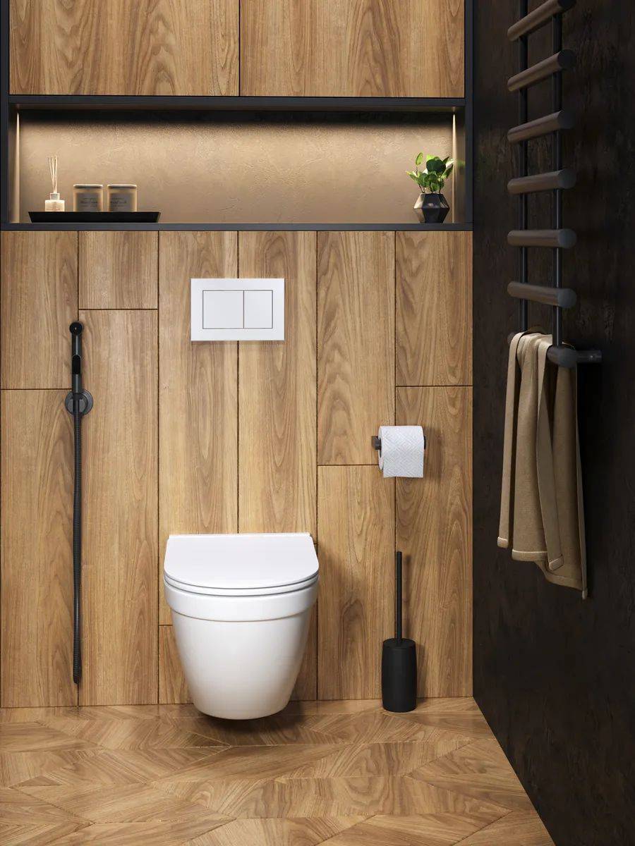 Унитаз подвесной Watersense Nancy Pro W00162 безободковый, сиденье микролифт фото 6