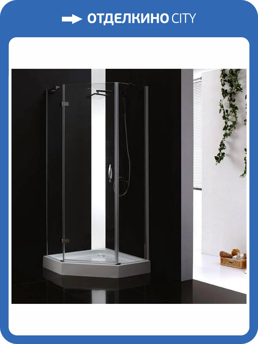 Душевой уголок Cezares BERGAMO-W-P-1-100-C-Cr-L-IV фото 5