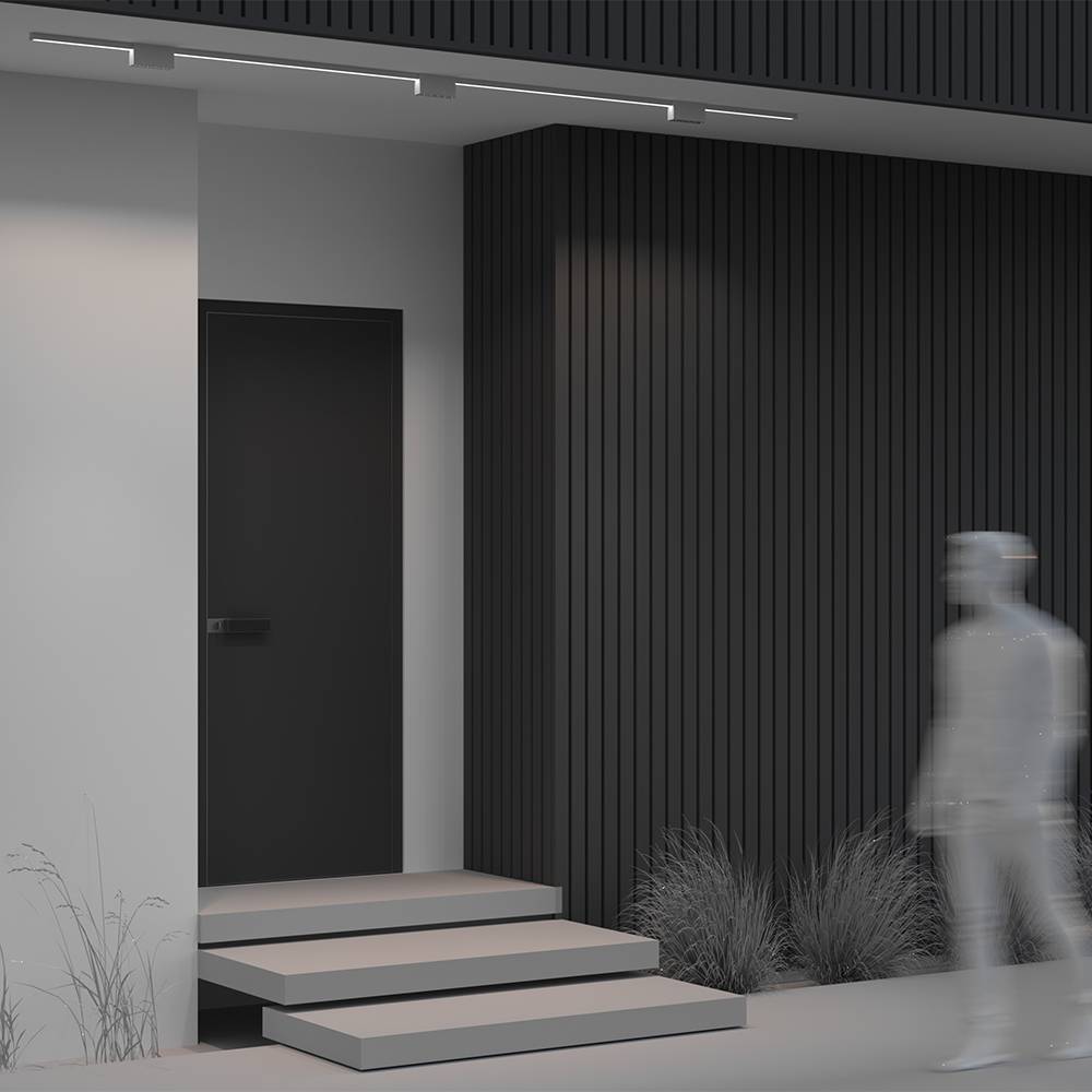 Трековый линейный светильник Outdoor Points O-TR01-2-S-10WW3K фото 4