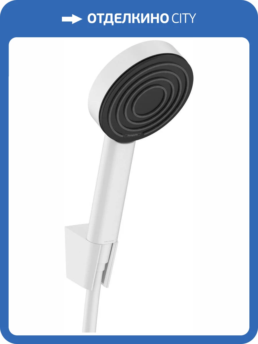 Душевой гарнитур Hansgrohe Pulsify 24301700 105 1jet, белый матовый, 1.25 м фото 3