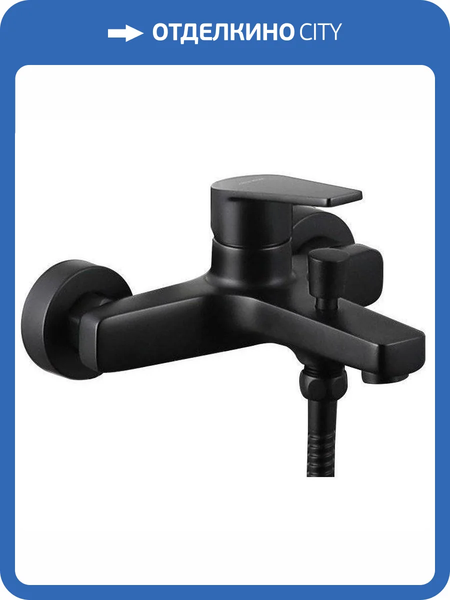 Смеситель для ванны Allen Brau Eclipse 5.E1003-31 черный матовый фото 3