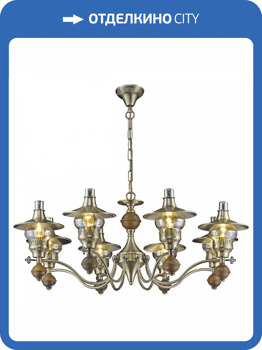 Подвесная люстра Velante 305-503-08 фото 2