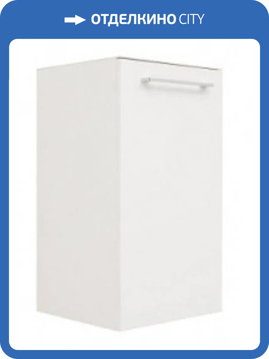 Тумба De Aqua Тока 167425 2R белая, 650x350x350 фото 3