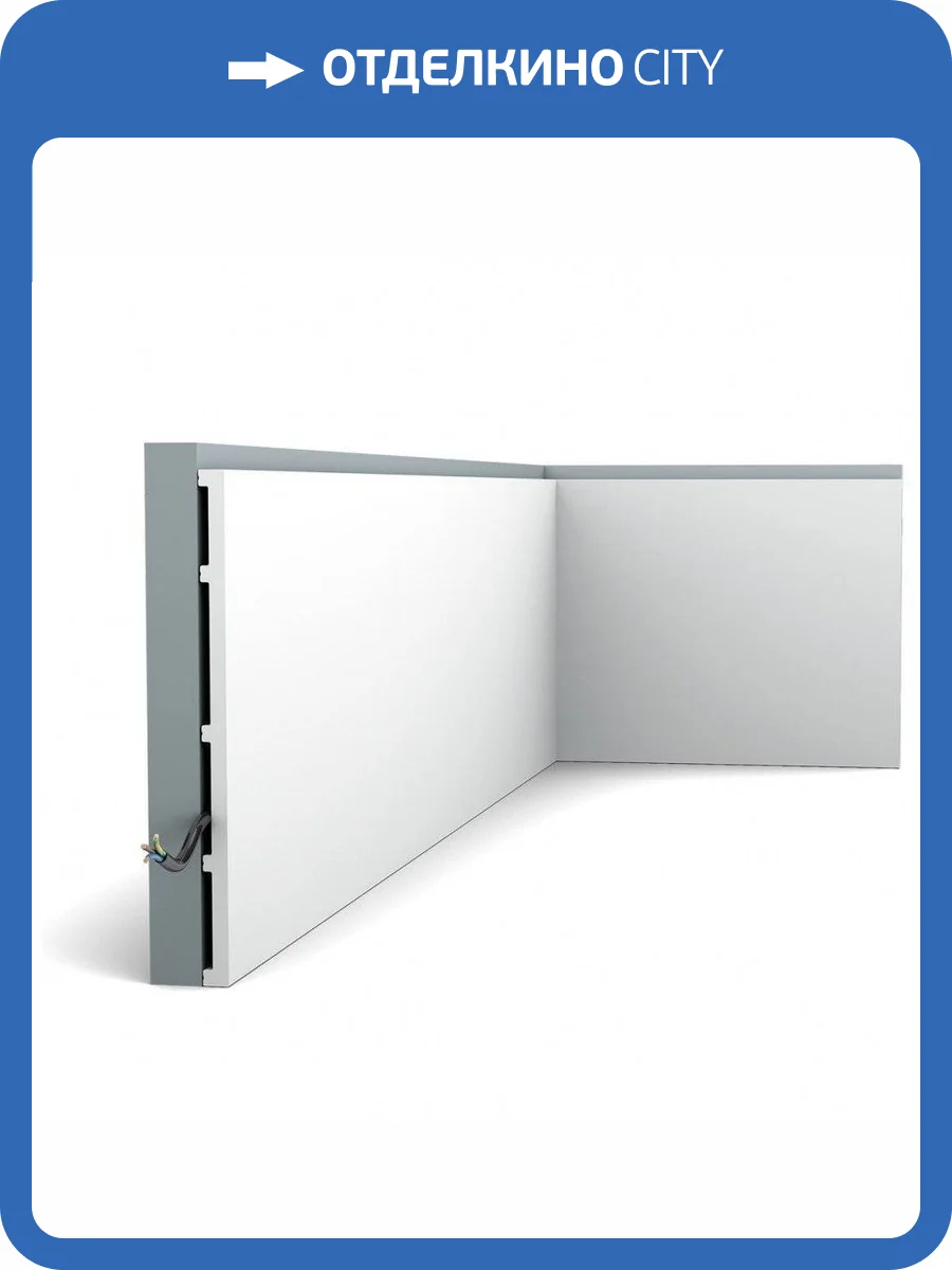 Плинтус Orac Decor SX207 SQUARE 200x25x1.3 фото 2