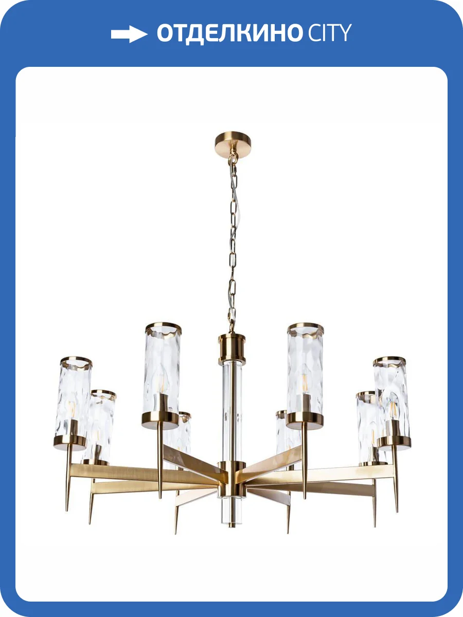 Подвесная люстра Divinare Sham 4505/17 LM-8 фото 4