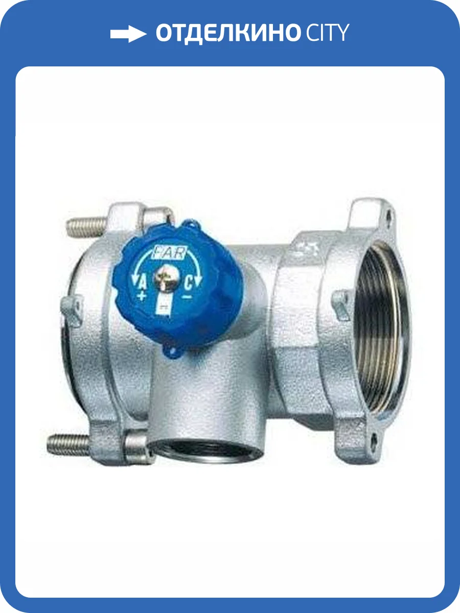 Регулирующий коллектор FAR START 1 1/2 (фланцевый) с отв. 3/4 (ВР), L=100 мм, Pn 25бар фото 2