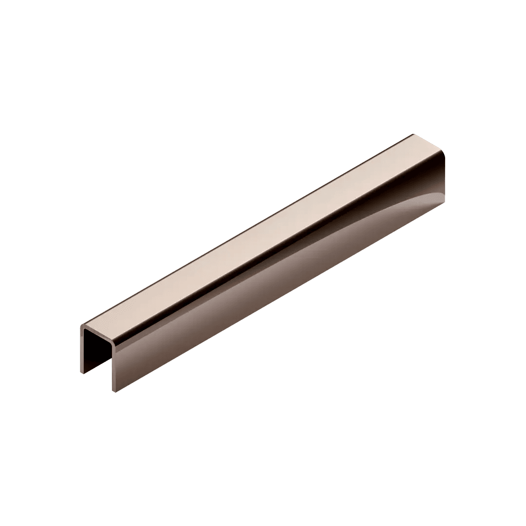 Профиль П-образный Neexy pvs96-15 RG розовый зеркальный 270x0.8x1