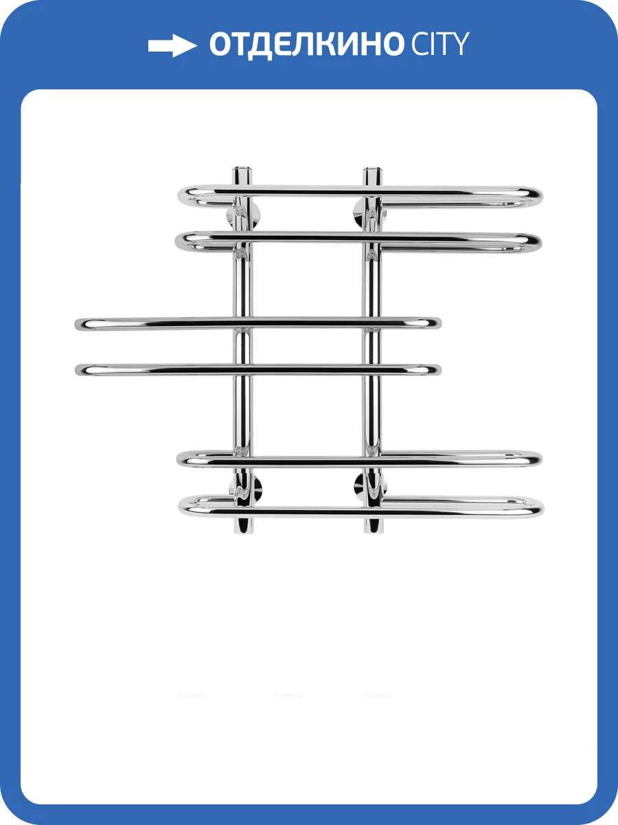 Полотенцесушитель водяной Secado Венеция 4603777446642 6 60x20x80, хром, с комплектом подключения фото 3
