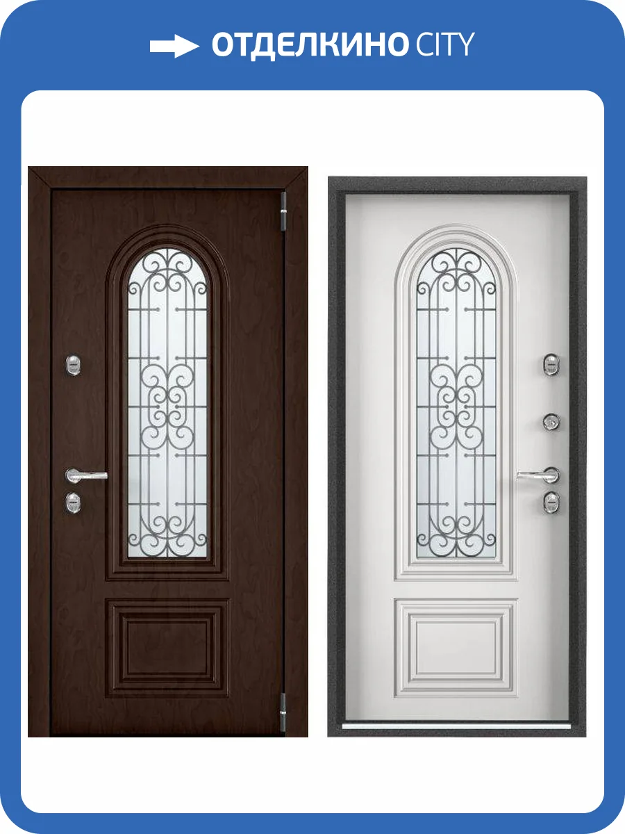 Входная стальная дверь Torex SNEGIR PRO-C PP 2854018 ФМ Черное дерево/Белый (арт. КТ Белый) 2000x880 фото 2