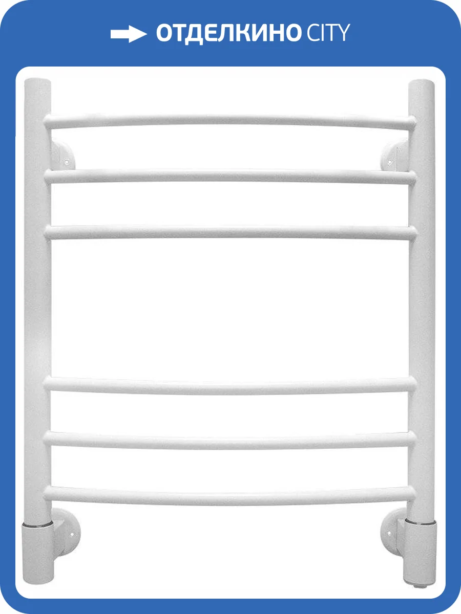 Полотенцесушитель электрический Energy Ergo 60x50 белый матовый фото 3