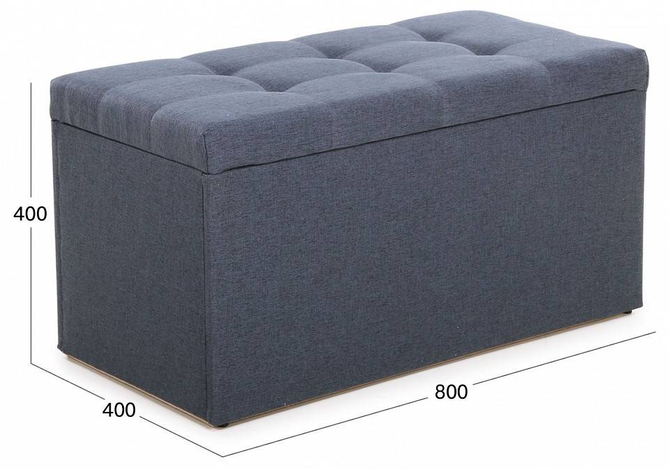 Банкетка Столлайн Билли 2022040004001 Синяя фото 6