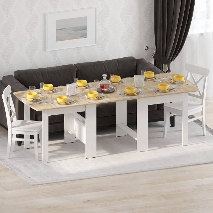 Стол-книжка МФ Jazz СТК 7Б СТК-7Б Белый фото 2