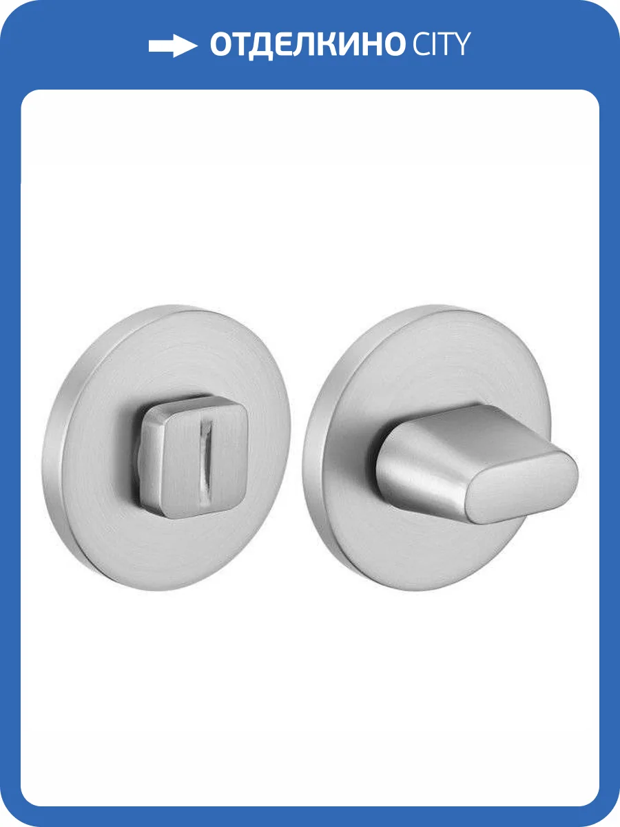 Завертка сантехническая Rucetti RAP WC SLIM-R SC матовый хром фото 3