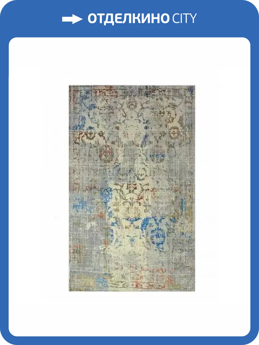 Ковер Balat Vena 0954A GREY_MULTI Прямоугольник 0.8x1.5 фото 4