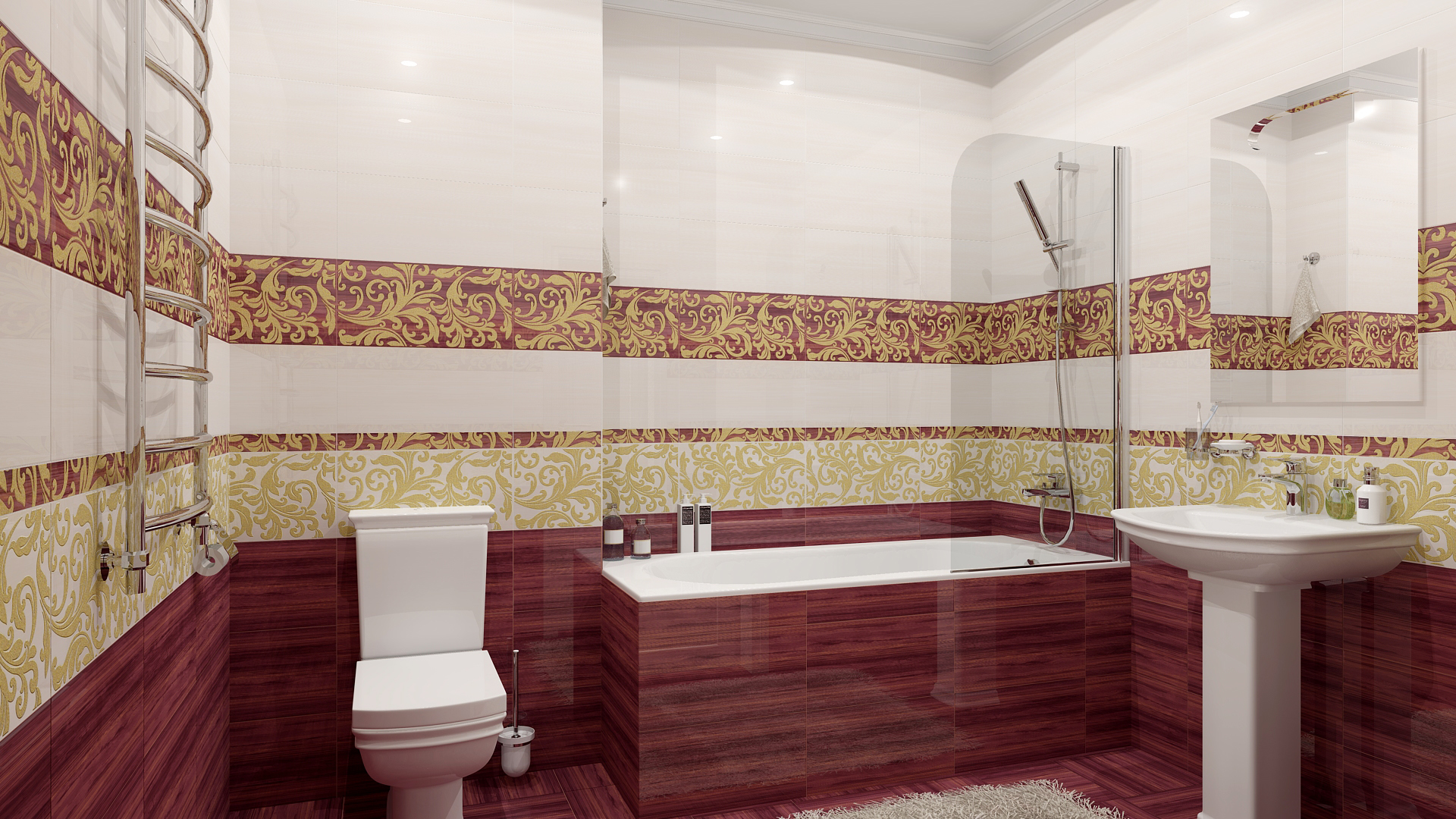 Ceramica Classic AmpirБордо 2 фото 2