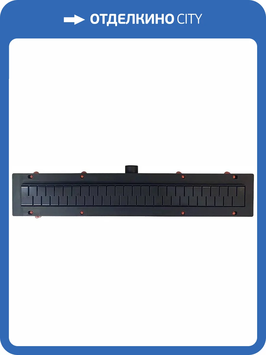 Душевой лоток Veconi Medium B 450 черный матовый фото 8