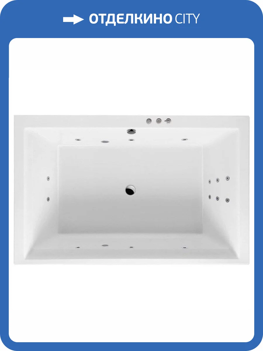 Акриловая ванна Excellent Crown Lux WAEX.CRO19.SMART 190x120 фото 7