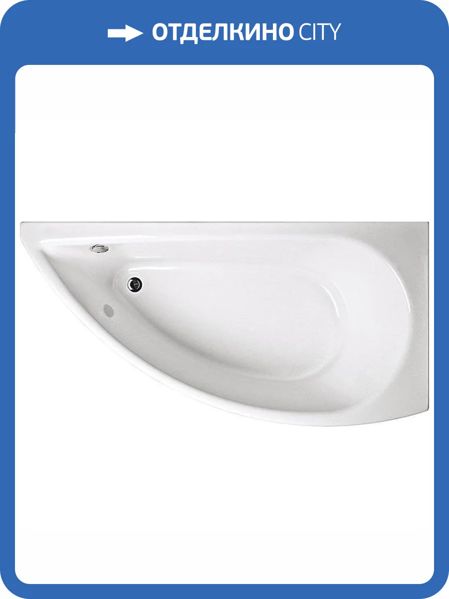 Акриловая ванна 1MarKa Piccolo 150x75 правая фото 9