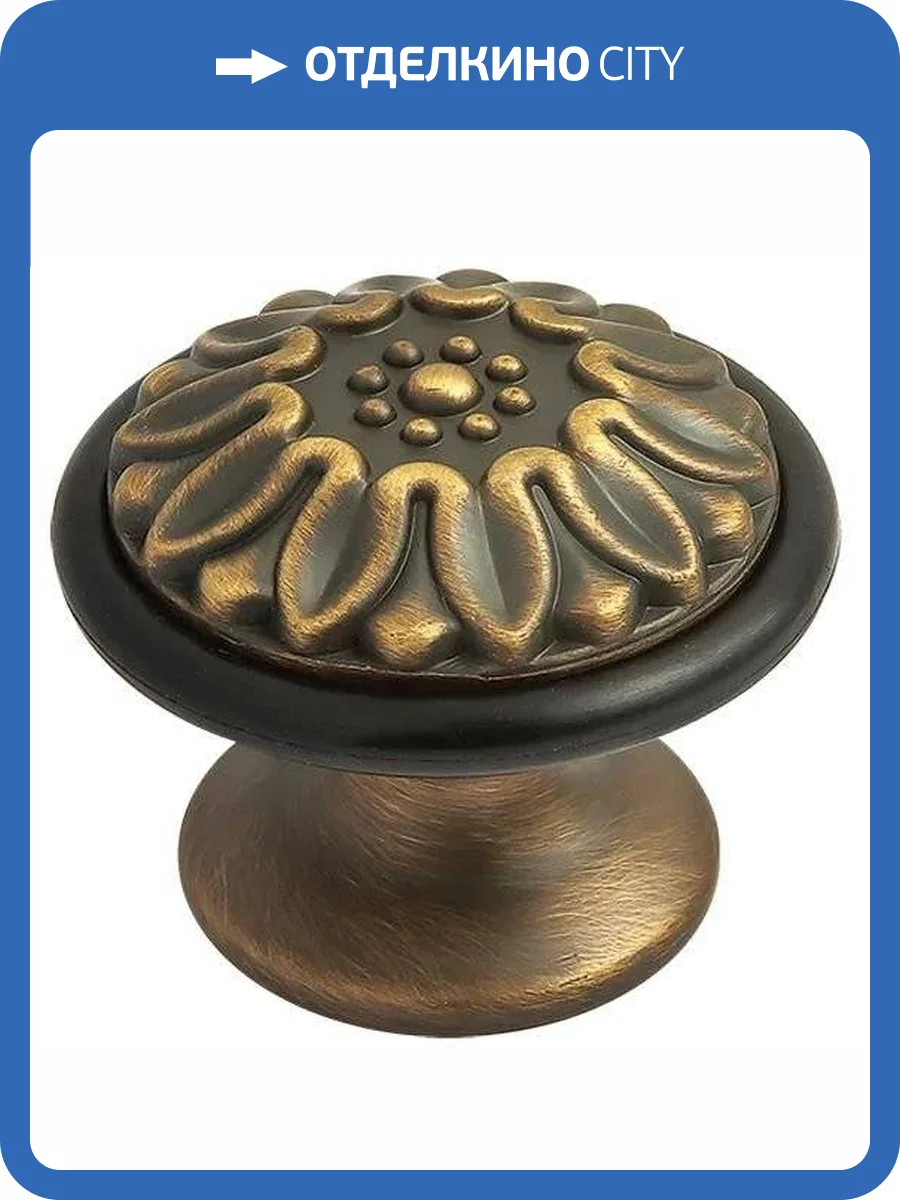 Дверной ограничитель Morelli DS6 IB итальянская бронза фото 3