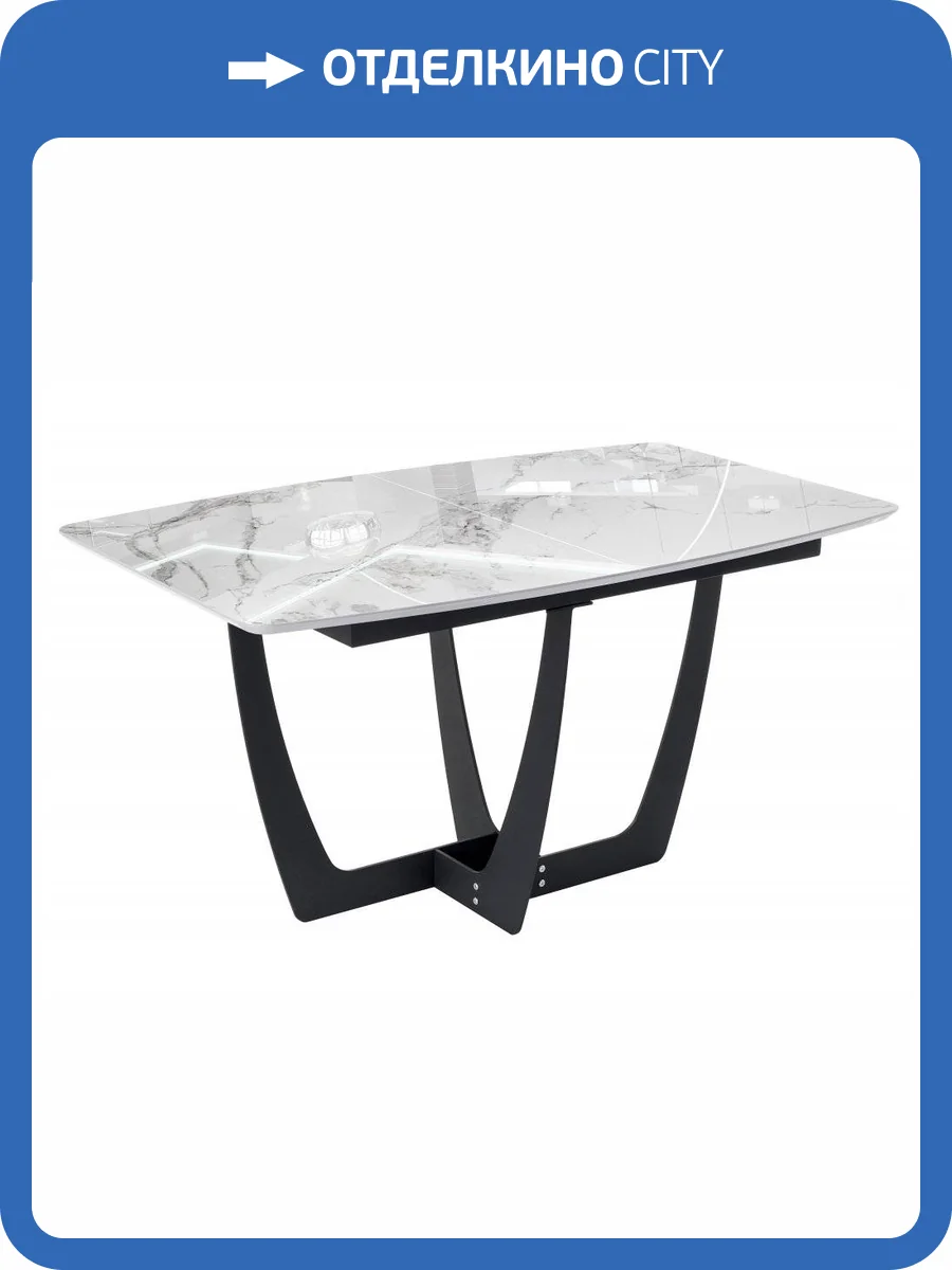 Журнальный столик Woodville Миссандея 462085 графит / белый мрамор фото 10