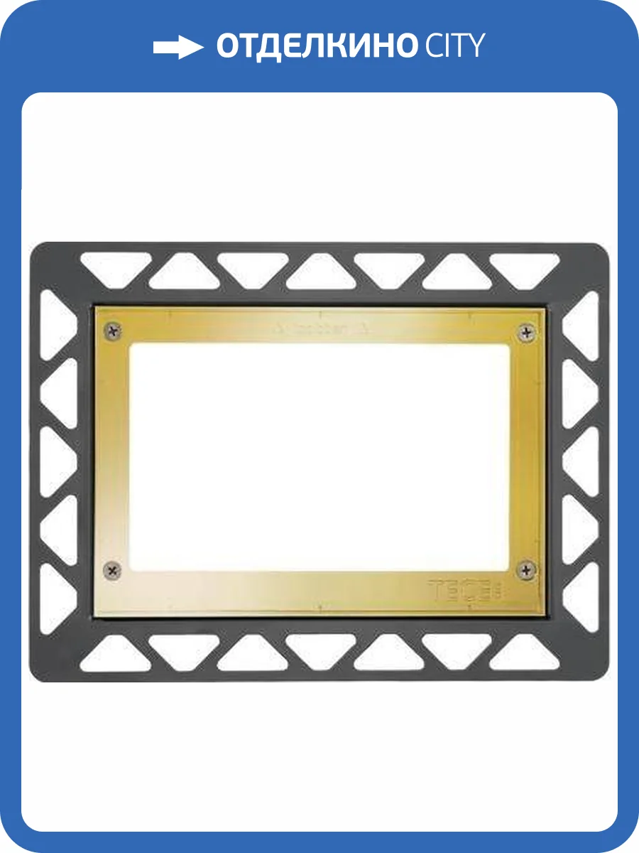 Рамка для монтажа кнопки TECE Now 9240648 золотая фото 4