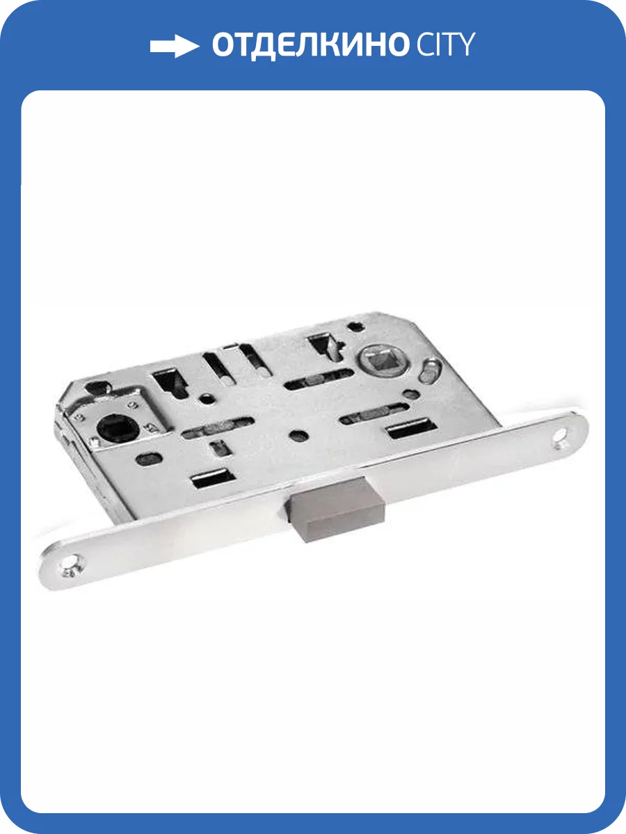 Межкомнатная защелка Morelli магнитная сантехническая M1895 SC матовый хром фото 2