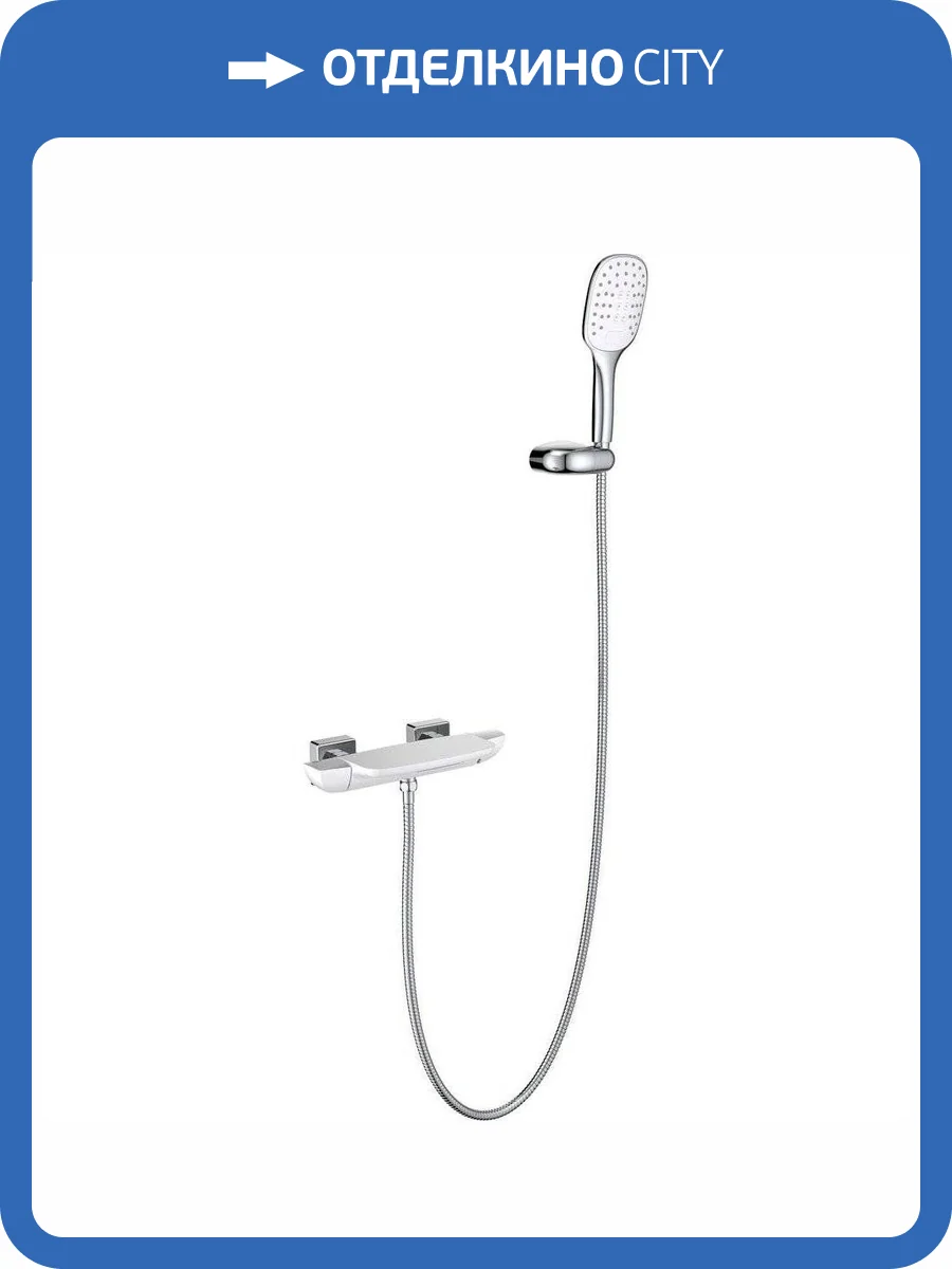 Смеситель для ванны Timo Helmi 4024/00-16Y хром, белый фото 3