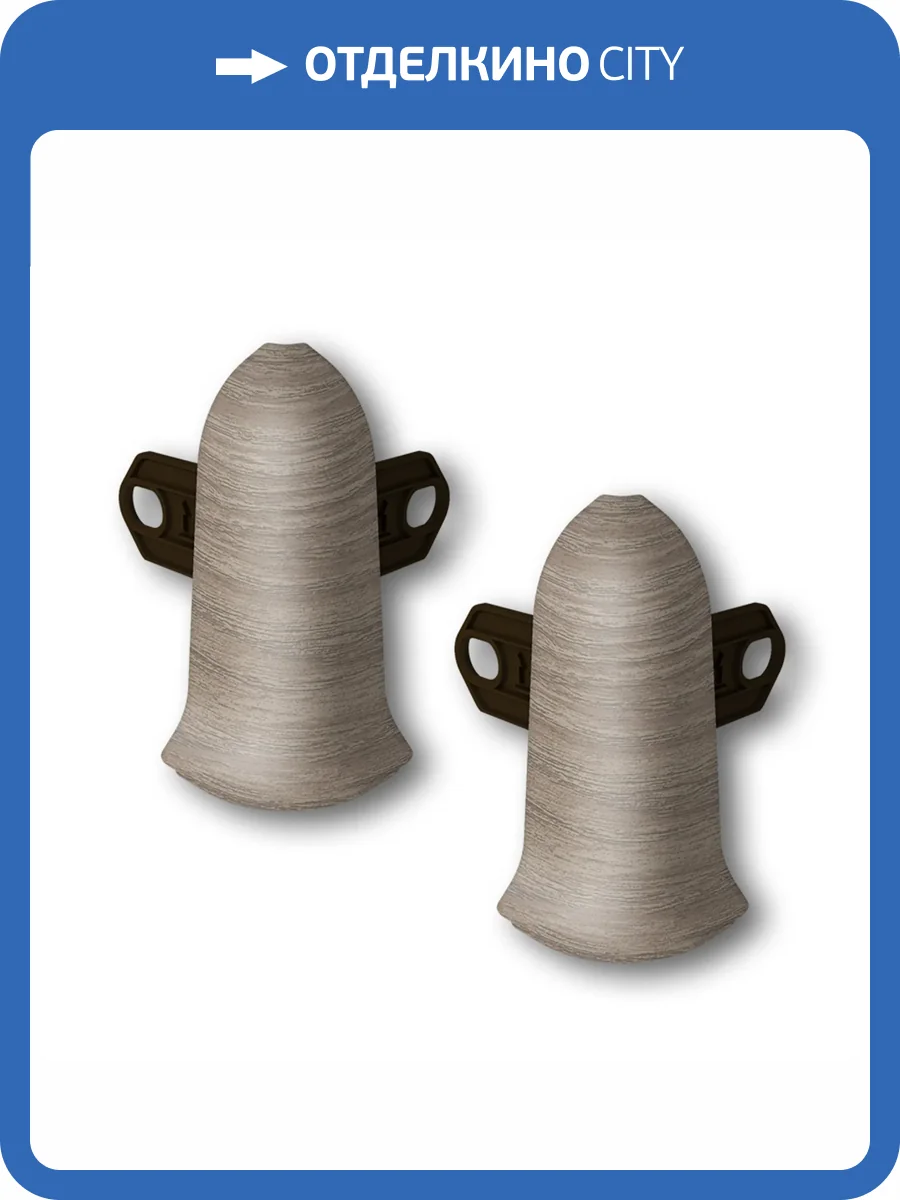 Наружный (внешний) угол Ideal Классик 70 207 Дуб Кофейный фото 3