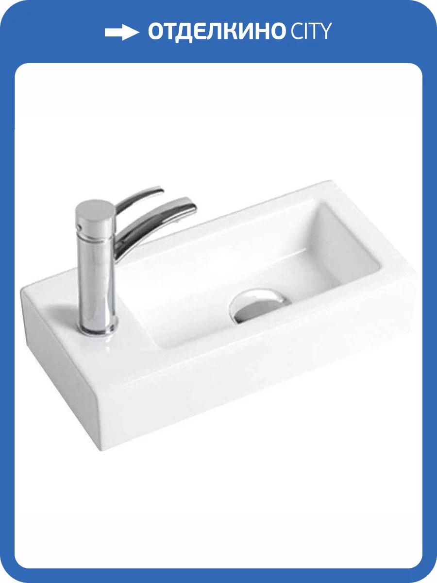 Раковина Vincea VBS-133L левая, 37 см фото 3