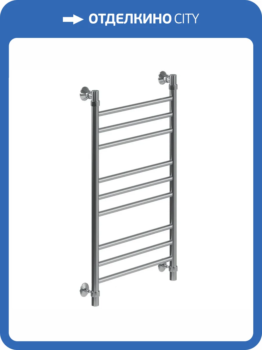 Полотенцесушитель водяной Ника Classic ЛП (Г2) 80/30, хром фото 3