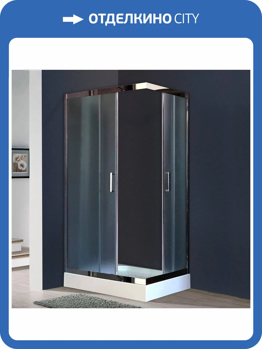 Душевой уголок Royal Bath HPD RB8100 HPD-C-CH 100x80 фото 5