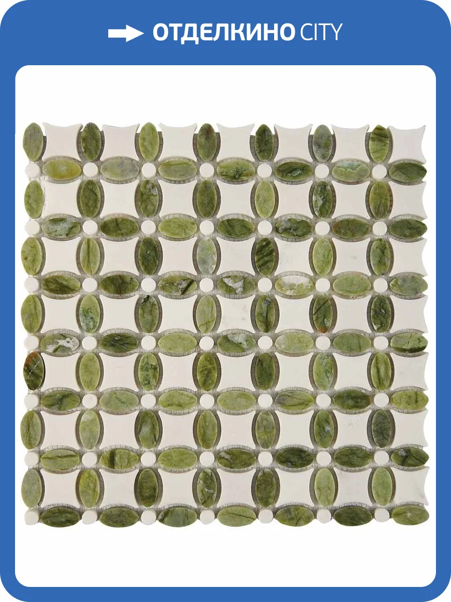 Мозаика Pixel Mosaic Мрамор PIX282 (3.2x3.2) 33.6x33.6 фото 2